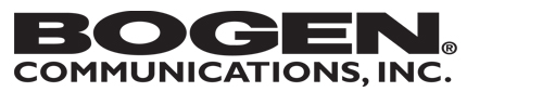 Bogen Communications Inc Bogen Communications Inc